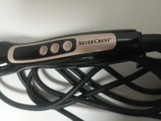 Silver Crest Peine Alisador Negro/Dorado