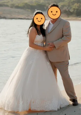 Vestido de Novia Blanco