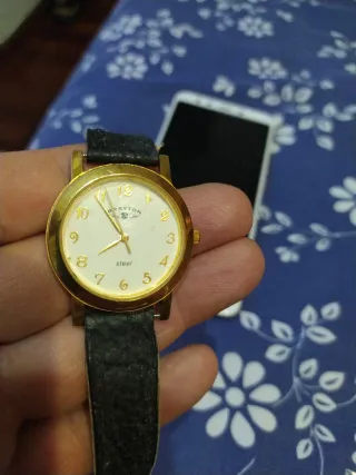 Reloj Brayton Dorado y Negro