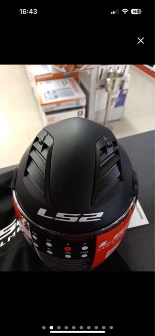 Casco Moto LS2 Negro