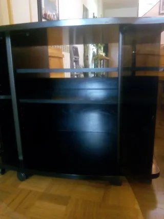 Mesa vintage para Vinilos y Música