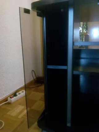 Mesa vintage para Vinilos y Música