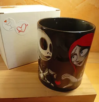 Taza Jack y Sally Pesadilla Antes Navidad