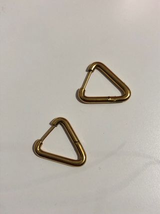 Pendientes Triángulo Dorados Parfois