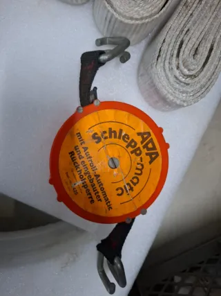 Lote herramientas: discos, cinchas, ventosas