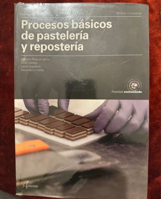 Libro Procesos básicos de pastelería y repostería