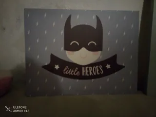 Cuadro Decoración Infantil Little Heroes