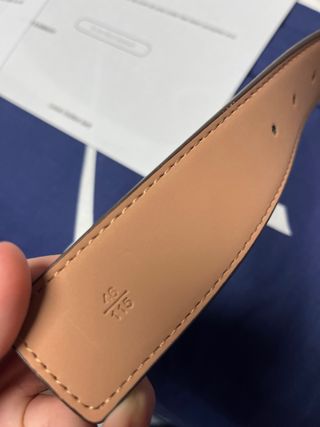 Cintura Louis Vuitton Marrone Nuova senza scatola