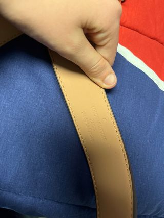 Cintura Louis Vuitton Marrone Nuova senza scatola