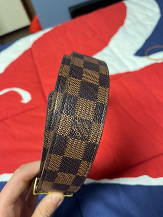 Cintura Louis Vuitton Marrone Nuova senza scatola