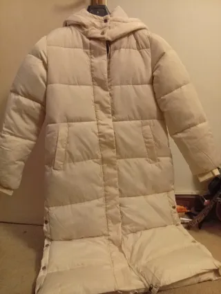 Plumífero crudo talla M