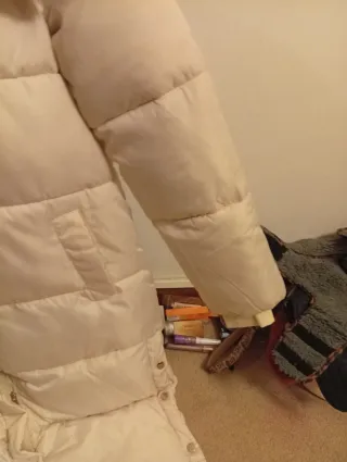 Plumífero crudo talla M