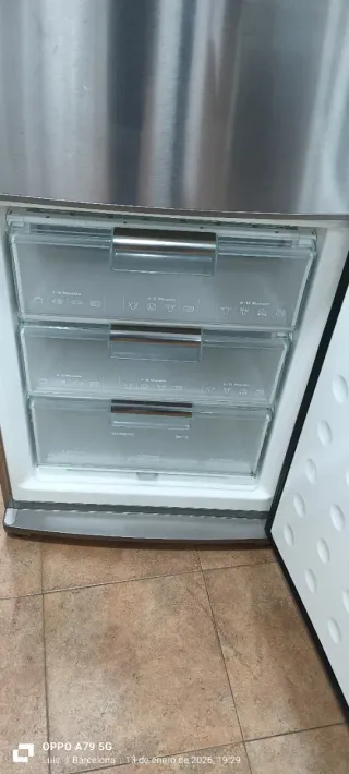 Nevera Combi Acero Inoxidable SIEMENS