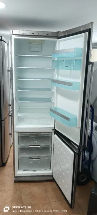 Nevera Combi Acero Inoxidable SIEMENS