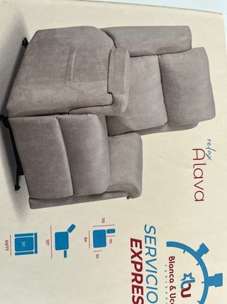 Sillón reclinable Acosta Hogar 2 motores