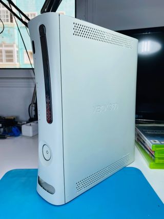 Xbox 360 Fat Jasper + Scatola + 6 Giochi + Controller Originale