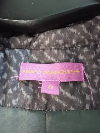 Chaquetón Adolfo Domínguez Gris