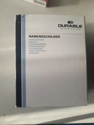 DURABLE Namensschilder Porta Badge