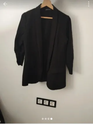 Chaqueta negra mujer