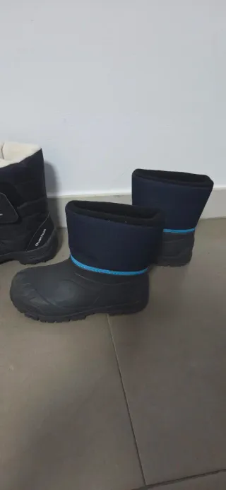 Botas de niño negras