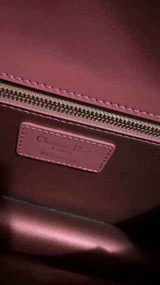 Bolso Dior Rosa y Dorado