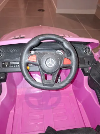 Coche Infantil Mercedes Rosa