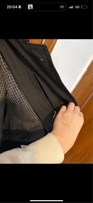 Gabardina Bugatti Gris Marengo