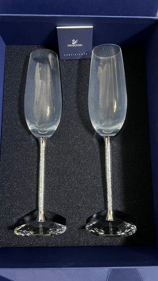 Copas de Champagne Swarovski
