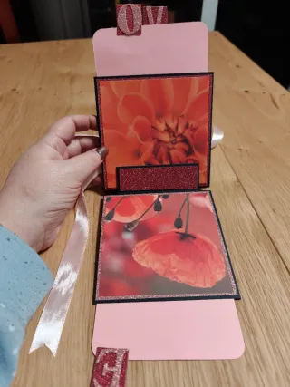 Mini álbum LOVE San Valentín hecho a mano