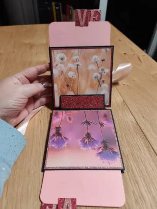 Mini álbum LOVE San Valentín hecho a mano