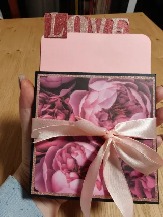 Mini álbum LOVE San Valentín hecho a mano