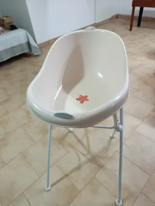 Bañera de bebé plegable