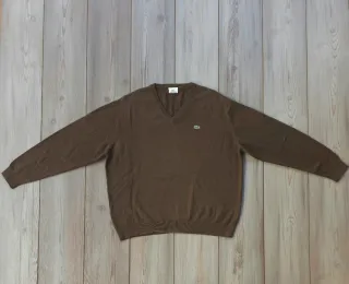 Jersey Lacoste Vintage Marrón
