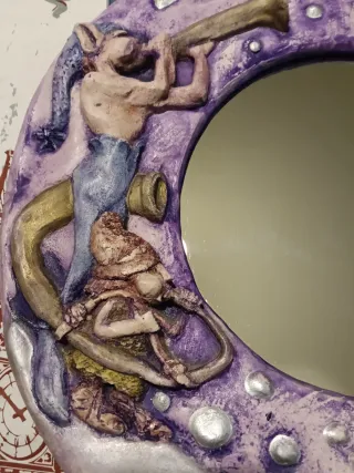 Espejo Luna Fantasía Vintage