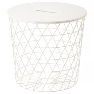 Mesa auxiliar KVISTBRO IKEA blanca