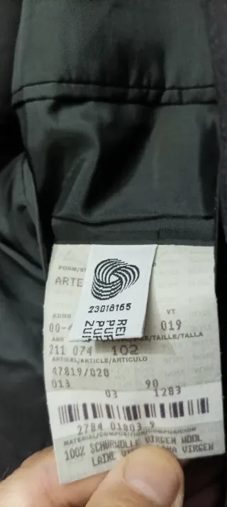 Americana Hugo Boss Gris