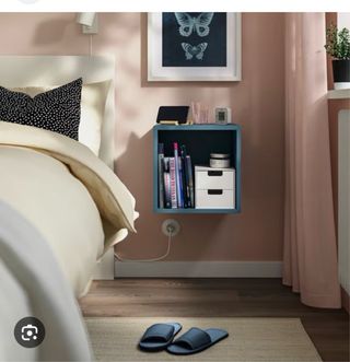 4 Cubos Eket Ikea (3 gris y 1Azul)