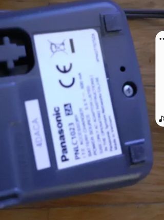 Cargador Panasonic PNLC1023 Teléfono Inalámbrico