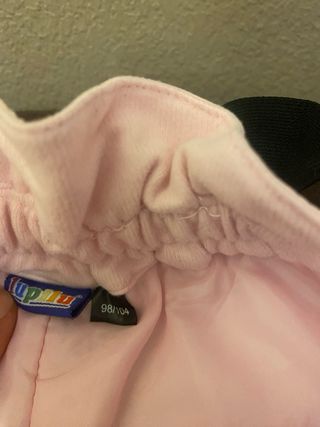 Pantalón de nieve para niña rosa  Talla 98/104