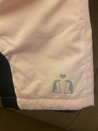 Pantalón de nieve para niña rosa  Talla 98/104