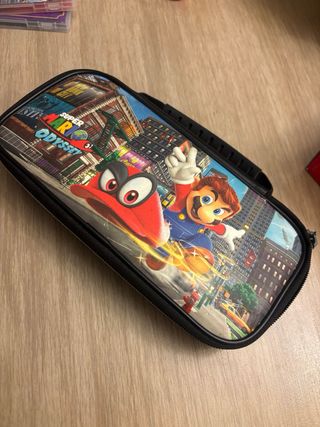 Nintendo Switch + Funda + 5 Juegos