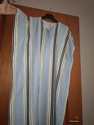 Abito a casacca Shein a righe