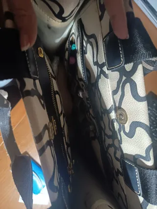 Bolso Tous Original Negro y blanco