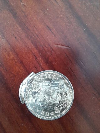 Moneda 1 Peseta 1966 Franco con defecto