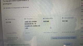Portátil Lenovo AMD A12 Gris