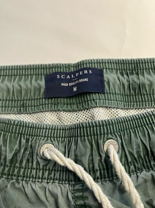 Bañador Scalpers Calaveras Talla M Verde
