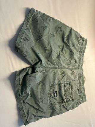 Bañador Scalpers Calaveras Talla M Verde