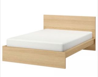 Estructura Cama Malm Roble