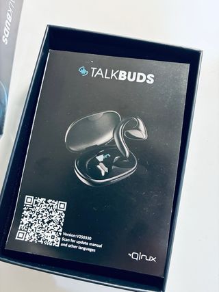 Auriculares Traductor Qinux TalkBuds M8 Negro