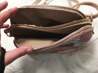 Bolso neceser estampado patchwork